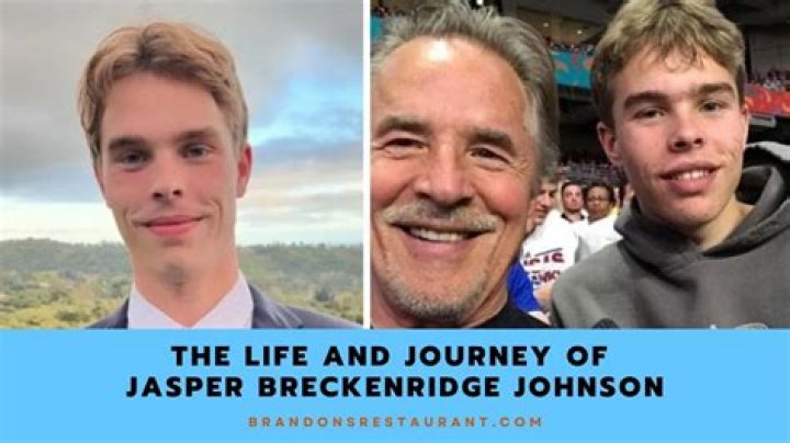 
Jasper Breckenridge Johnson | Parents, Sibilings And Relationship 