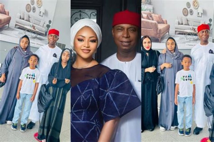
Ned Nwoko Shares Beautiful Photos Of His Sons, Prince Munir And Sultan Nwoko. 