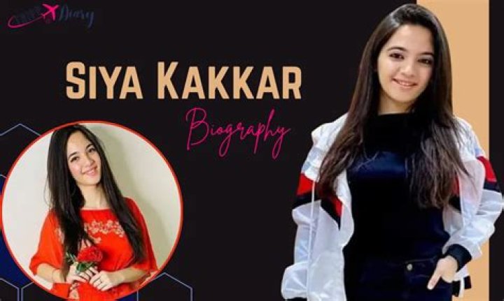 
Siya Kakkar (TikTok Star) Biography, Age, Boyfriend, Height, Net Worth 